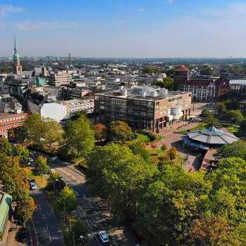 Aerial view of Dortmund